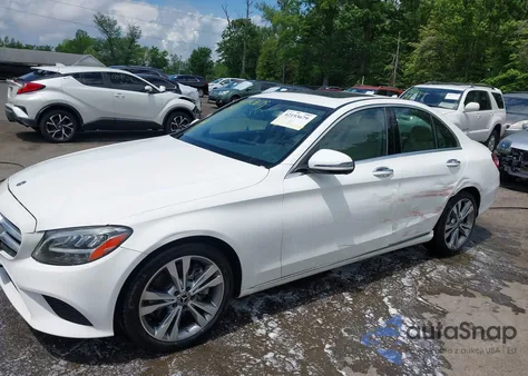 2020 Mercedes-Benz C 300 из США, поврежденный, VIN WDDWF8DB1LR543088